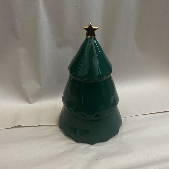 Rae dunn green Christmas tree decor “merry” - Picture 3 of 3